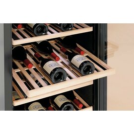 Weinkühlschrank 2Z 180 FL schwarz  | Glastür Produktbild 6 S