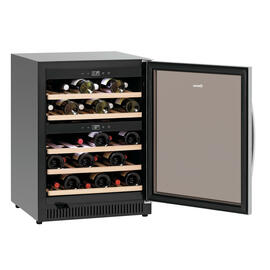 Weinkühlschrank 2Z 40 FL schwarz  | Glastür Produktbild 2 S