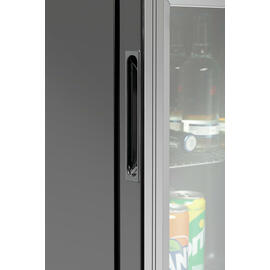 Glastürenkühlschrank 46 schwarz | Kompressorkühlung Produktbild 5 S