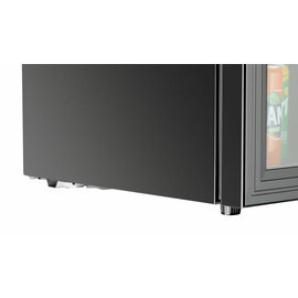 Glastürenkühlschrank 46 schwarz | Kompressorkühlung Produktbild 7 S