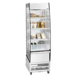 Wandkühlregal Rimi schwarz silber 220,0 ltr 230 Volt | 3 Borde Produktbild