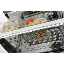 Wandkühlregal Rimi schwarz silber 220,0 ltr 230 Volt | 3 Borde Produktbild 6 S