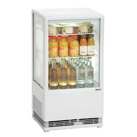 Mini-Kühlvitrine weiß 58 ltr 230 Volt | 2 Borde Produktbild 2 S