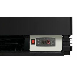 Mini-Kühlvitrine 58L-SW schwarz 58 ltr 230 Volt | 2 Borde Produktbild 7 S