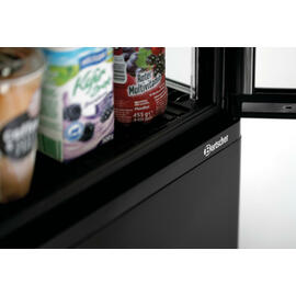Mini-Kühlvitrine 58L-SW schwarz 58 ltr 230 Volt | 2 Borde Produktbild 4 S