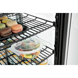 Mini-Kühlvitrine 58L-SW schwarz Produktbild 6 S