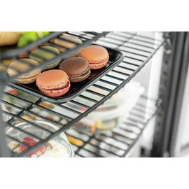 Mini-Kühlvitrine 75L2T schwarz Produktbild 6 S
