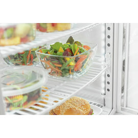 Mini-Kühlvitrine 98L2T weiß Produktbild 7 S