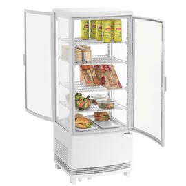 Mini-Kühlvitrine 98L2T weiß Produktbild