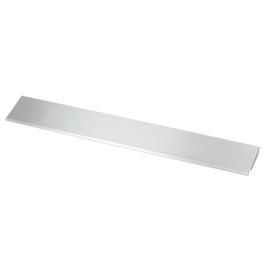 700597 Auffahrrampe, Edelstahl, Tragfähigkeit: max 130 kg, 845 x 125 x H 30 mm, 1,55 kg, zu Mini-Kühlzelle "1240L" und "BS1240L" Produktbild
