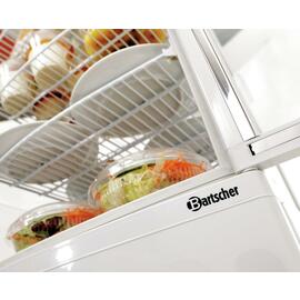 Mini-Kühlvitrine weiß 86 ltr 230 Volt | 3 Borde Produktbild 5 S