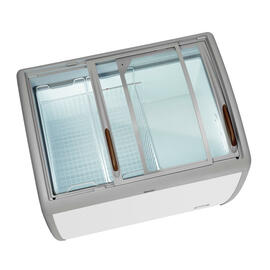 Eistruhe 300L mit Glasschiebedeckel Produktbild 3 S