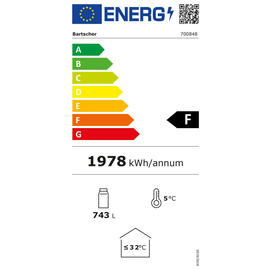 Kühlschrank GTK2-221 | 2 Glastüren | 804 ltr | Umluftkühlung Produktbild 2 S