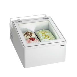 Eisvitrine 2x5L-F | 475 mm x 730 mm H 355 mm Produktbild