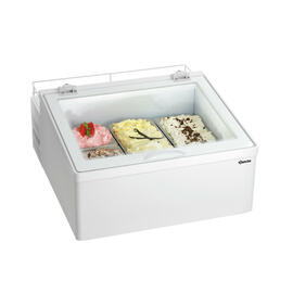 Eisvitrine 3x5L-F | 650 mm x 725 mm H 360 mm Produktbild