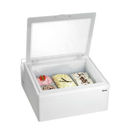 Eisvitrine 3x5L-F | 650 mm x 725 mm H 360 mm Produktbild 2 S