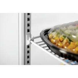 Mini-Kühlvitrine 78L-WE/L weiß Produktbild 5 S