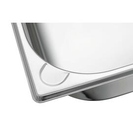 GN Behälter GN 1/1  x 100 mm BASIC LINE Edelstahl Produktbild 3 S