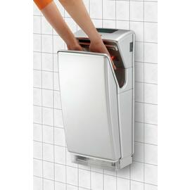 Händetrockner Jet 1800 silbergrau zur Wandbefestigung 295 mm  x 240 mm  H 650 mm Produktbild