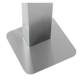 Hygienesäule DH1 1460 | passend für Handschuhspender K10 | Desinfektionsspender PS 0,9L-W | Abtropfschale L 400 mm B 400 mm H 1462 mm Produktbild 5 S