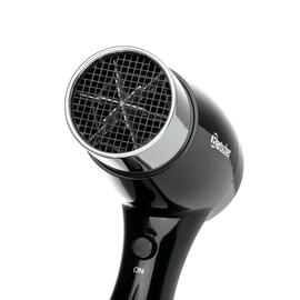 Hotelhaartrockner 1600SR zur Wandbefestigung Kunststoff schwarz | silber 1600 Watt | Befestigungsmaterial Wandhalterung Produktbild 2 S
