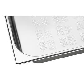 Gastronorm-Behälter GN 1/1 x 60 mm | Edelstahl TOP LINE | Boden und Seiten gelocht Produktbild 3 S