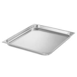 Backblech GN 2/1 Gastronorm Edelstahl verstärkter Rand  L 650 mm  B 530 mm  H 40 mm Produktbild 2 S