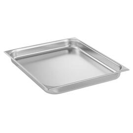 Backblech GN 2/1 Gastronorm Edelstahl verstärkter Rand  L 650 mm  B 530 mm  H 65 mm Produktbild