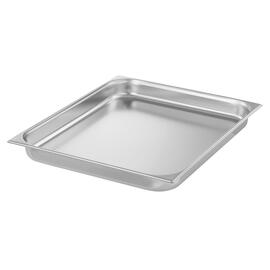 Backblech GN 2/1 Gastronorm Edelstahl verstärkter Rand  L 650 mm  B 530 mm  H 65 mm Produktbild 2 S