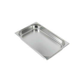 Backblech GN 1/1 Edelstahl verstärkter Rand H 65 mm Produktbild