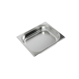 Backblech GN 1/2 Gastronorm Edelstahl verstärkter Rand  L 325 mm  B 265 mm  H 65 mm Produktbild 3 S