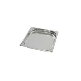 Backblech GN 2/3 Gastronorm Edelstahl verstärkter Rand  L 354 mm  B 325 mm  H 40 mm Produktbild 2 S