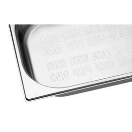GN-Behälter GN 1/2 x 60 mm | Edelstahl TOP LINE | Boden und Seiten gelocht Produktbild 3 S