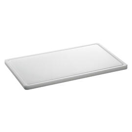 Schneidbrett PRO 53x32 W-R weiß mit Saftrille HACCP-geeignet Produktbild 4 S