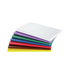 Schneidbrett PRO 53x32 W-R weiß mit Saftrille HACCP-geeignet Produktbild 5 S