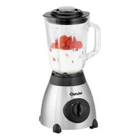 Blender 1,5L Glas silberfarben Produktbild