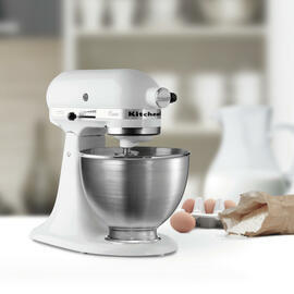 Küchenmaschine KitchenAid 5K45SSEWH 230 Volt 275 Watt 4,28 ltr Produktbild 6 S