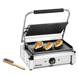 Kontaktgrill Panini | 230 Volt | Gusseisen • glatt • glatt Produktbild 2 S