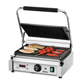 Kontaktgrill Panini 1RDIG | 230 Volt | Gusseisen • gerillt • gerillt Produktbild 6 S