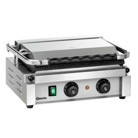 Kontaktgrill 1R | 230 Volt | Gusseisen emailliert • gerillt • gerillt Produktbild 6 S