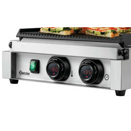 Kontaktgrill Panini-MDI 1R | Gusseisen emailliert • gerillt • gerillt Produktbild 3 S