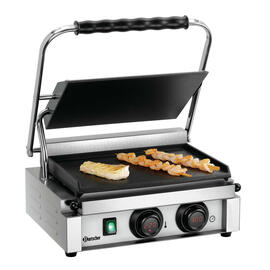 Kontaktgrill Panini-MDI 1G | 230 Volt | Gusseisen • glatt • glatt Produktbild