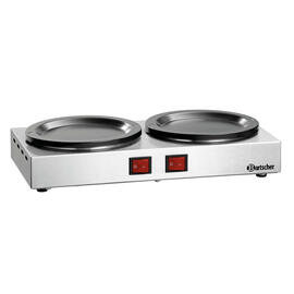 Kannenwärmer WP-K200 200 Watt 2 Heizzonen 358 mm  x 210 mm  H 70 mm Produktbild 4 S