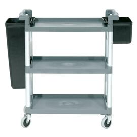 Abräumbehälter schwarz 1 Fach 2-teilig  L 335 mm  H 560 mm Produktbild 5 S