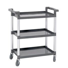 Servierwagen|Transportwagen Adjutant grau  | 3 Borde  L 830 mm  B 415 mm  H 940 mm Produktbild 4 S