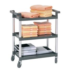 Servierwagen|Transportwagen Adjutant grau  | 3 Borde  L 830 mm  B 415 mm  H 940 mm Produktbild 3 S