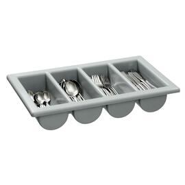 Besteckkasten GN 1/1 grau 4 Fächer  L 530 mm  H 100 mm Produktbild