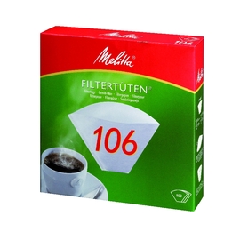 Pyramiden Filterpapier PA 106 G weiß Filtergröße 106 Produktbild