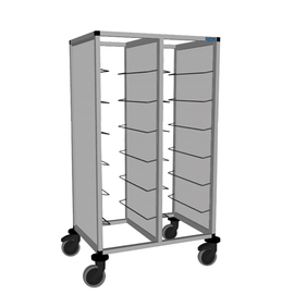 Tablett-Abräumwagen 2/12 UNI TAWALU  | 344 x 460 mm  H 1435 mm Produktbild