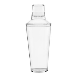 Cocktailshaker dreiteilig klar transparent | Nutzvolumen 740 ml Produktbild